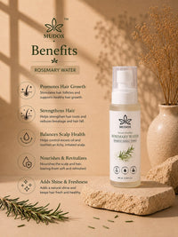 Steam Distilled Rosemary Water Mist | Natural Hair & Scalp Tonic | 100 ml thumbnail 3