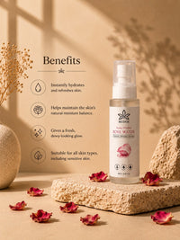 Steam Distilled Rose Water Mist | Hydrating & Soothing Facial Toner | 100 ml thumbnail 3