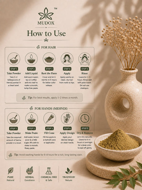 Henna Powder for Hair Care (100g)