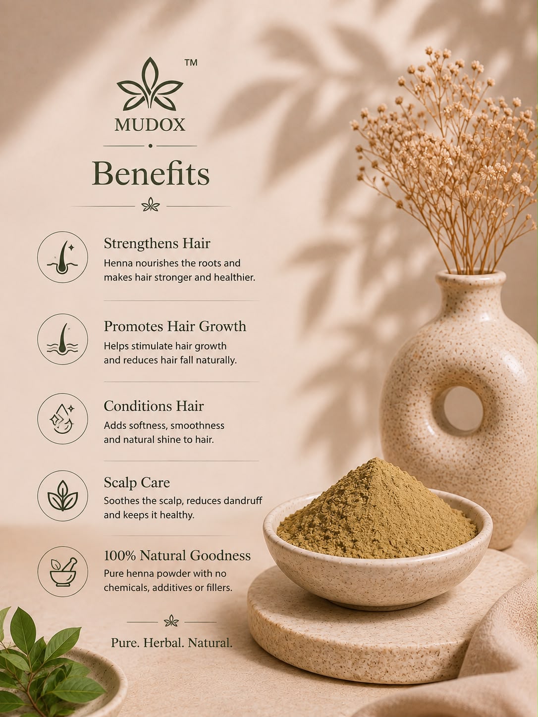 Henna Powder for Hair Care (100g)